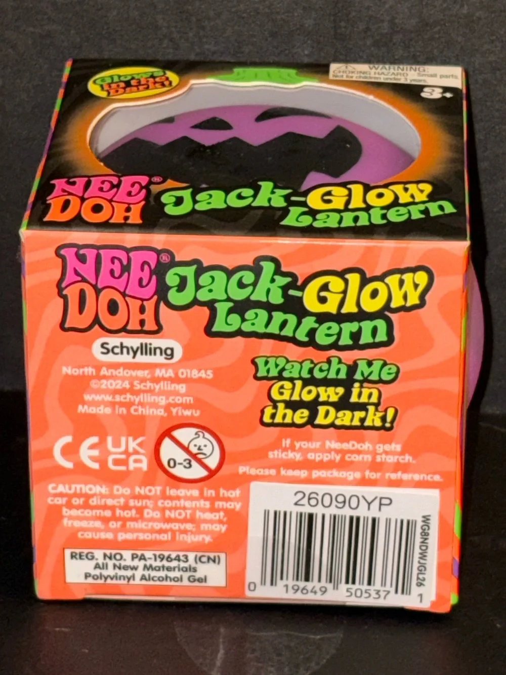 NeeDoh Jack-Glow Lantern Purple